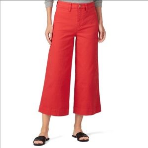 Madewell Wide-Leg Emmet Crop Pants